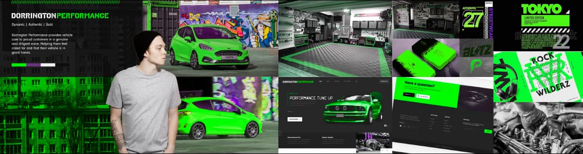 Visual direction 3 — performance enthusiasts